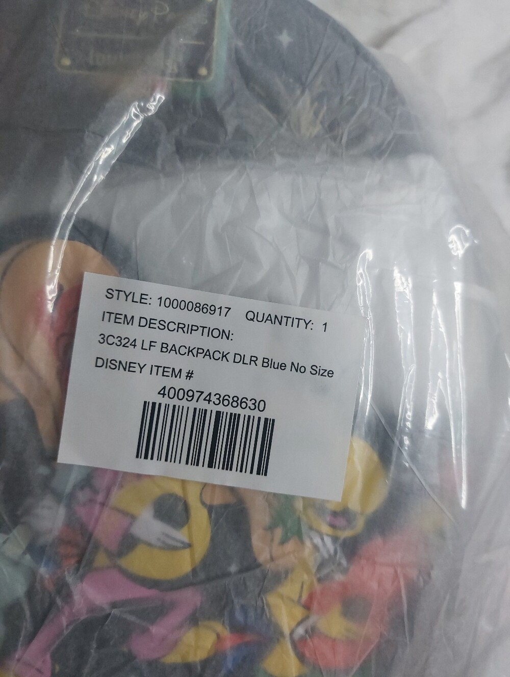 Disney Parks EPCOT The Three Caballeros Donald Loungefly Backpack Mexico Glow Dk - Picture 9 of 9